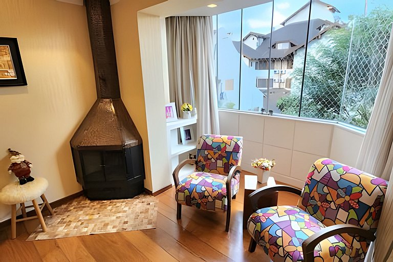 Maravilhoso Apartamento no Centro de Gramado