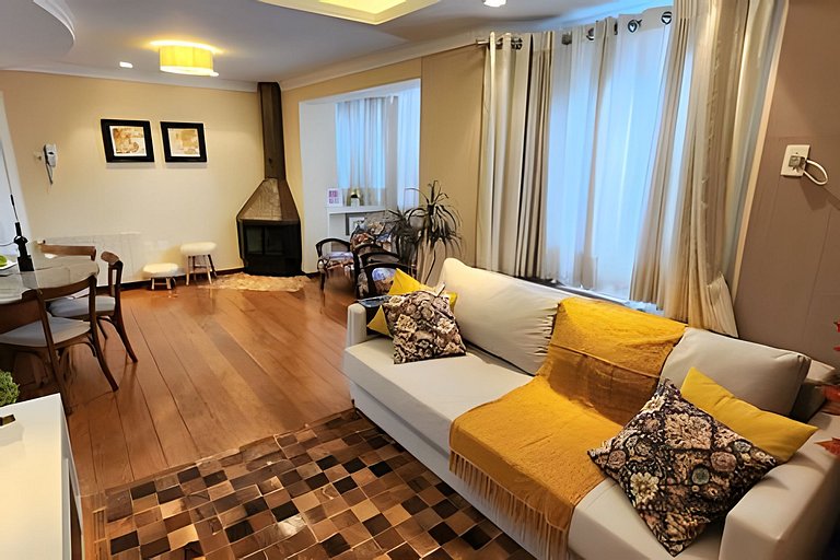 Maravilhoso Apartamento no Centro de Gramado