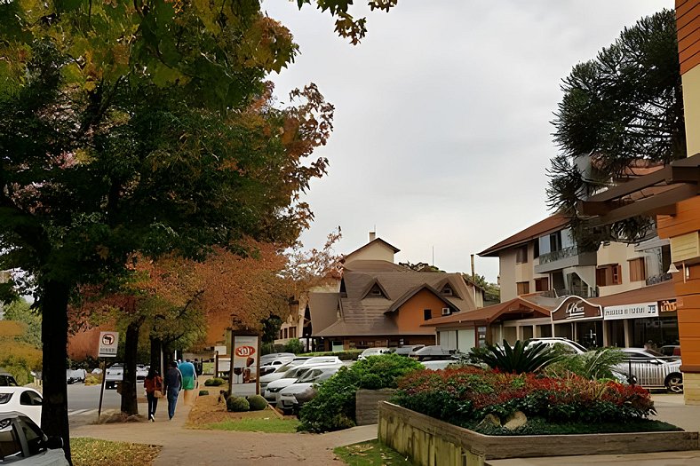 Maravilhoso Apartamento no Centro de Gramado