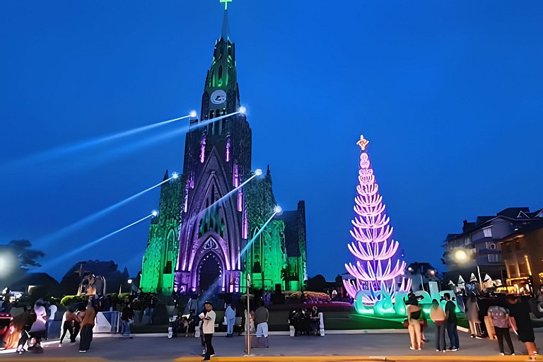 Maravilhoso Apartamento no Centro de Gramado