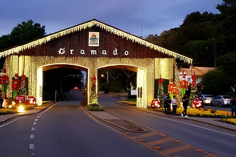 Maravilhoso Apartamento no Centro de Gramado